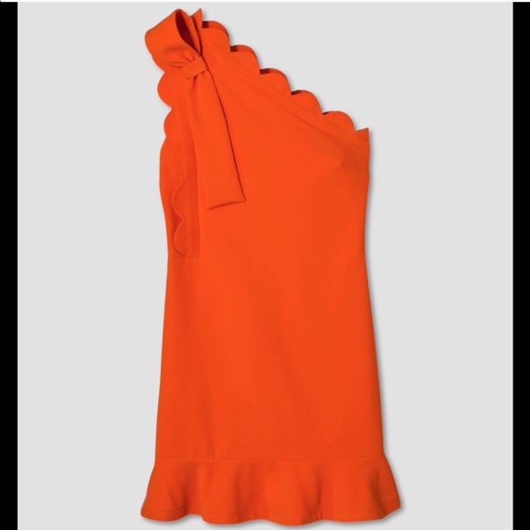 🎉HP🎉  Victoria Beckham One Shoulder Dress - Picture 2 of 8